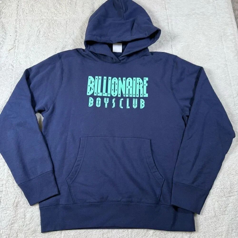 Billionaire Boys Club Navy Men’s Pullover Hoodie Sweatshirt